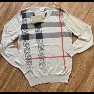 Burberry Brit cotton knit sweater 🫶